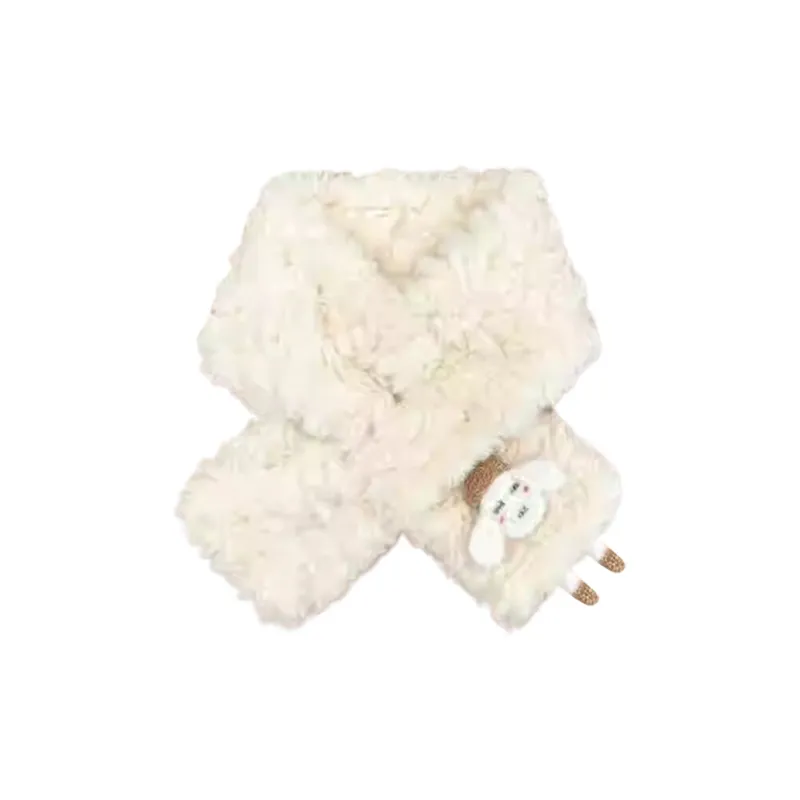 Yalu Polyester Plush Yarn Scarf Unisex Gift Box Set-3