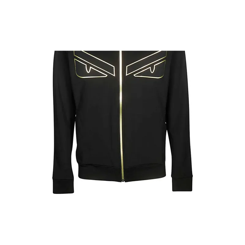 FENDI SS23 Jackets & Coats Men's Black-4