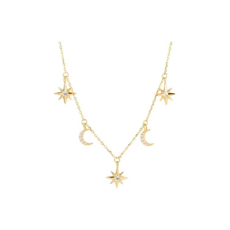 MONI JEWELLERY S925 Silver Necklaces Women's-0