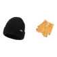 Black Cap+Yellow Glove