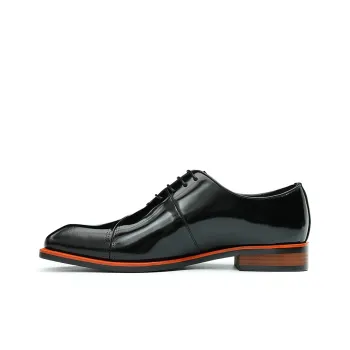 ASTON M.JAZZ Dress Shoes Men Low Top Black/Brown/Coffee