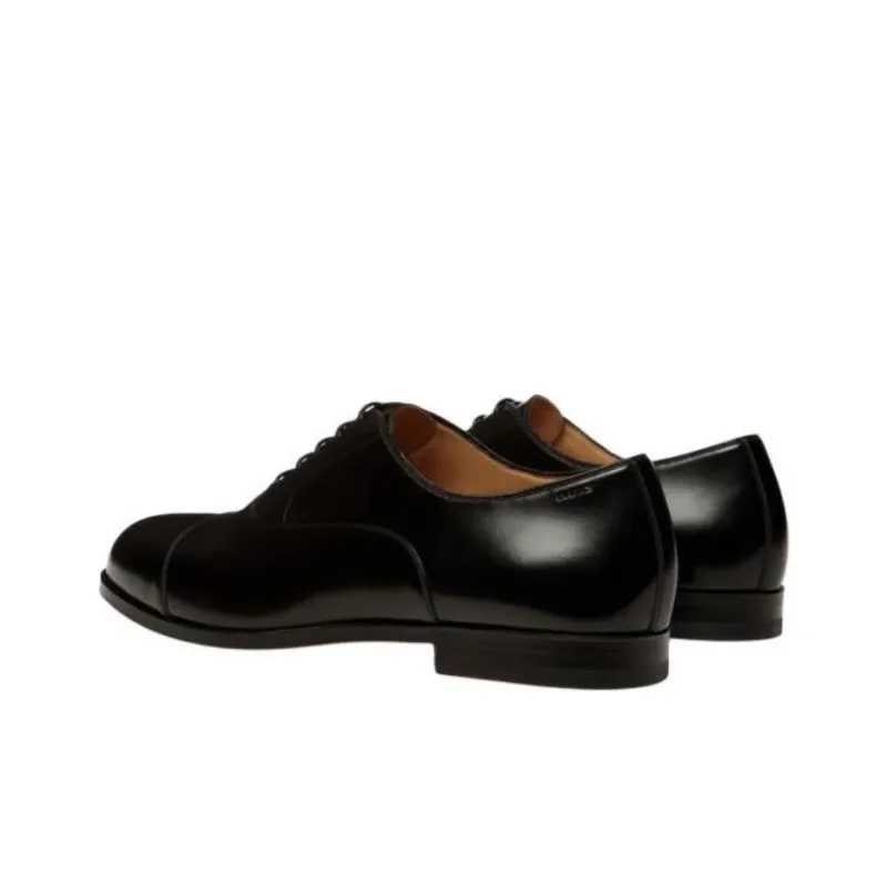 BALLY Dress Shoes Men Low Top Black-3