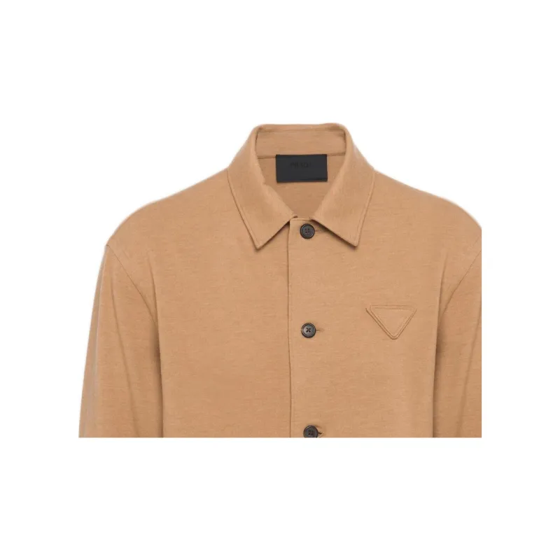 PRADA Shirts Men Yellow-4