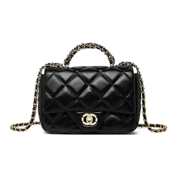 Carnival Keep Cow Leather Crossbody Bag, Handbag Trumpets Women's Black/Burgundy-2