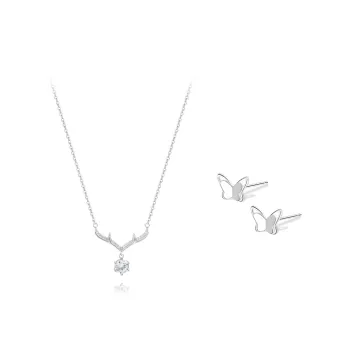BLANK IN BLANK Zircon Necklaces Women's Birthday Present Box