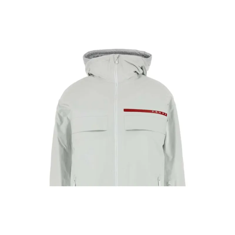 PRADA Jackets & Coats Women's Light Gray-2