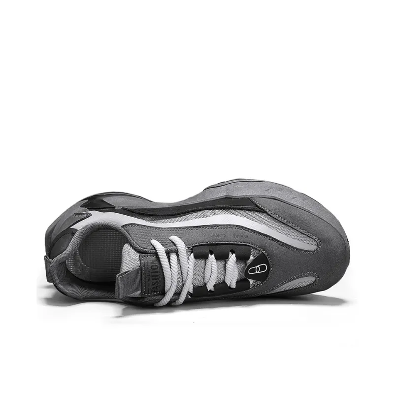 Team Bees Anti-Slip Wear-Resistant Low-Top Chunky Sneakers Men's-8