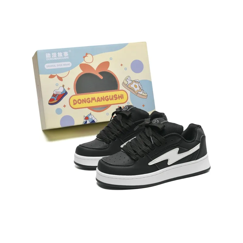 Anime Story Slip Resistant, Abrasion Resistant, Lightweight, Breathable Low Top Skateboard Shoes Unisex-22