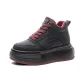 Black Red Padded