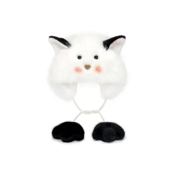 Eight Small Million Cotton Beanies Women's White