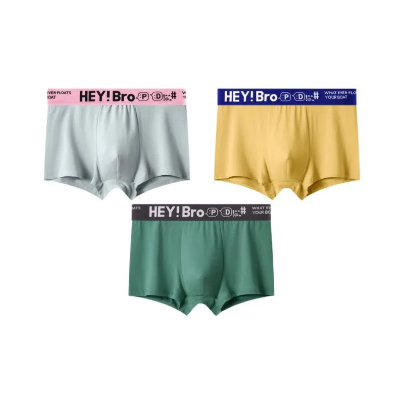 Qiao Ni Tong Underpants Men's 3 Pack-11