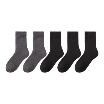 AOKANG Mid Calf Socks Men's 5 Pack