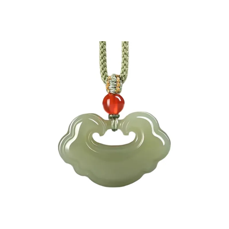 Zhen Yu Zhen Pin Hetian Jade Necklaces Unisex-3