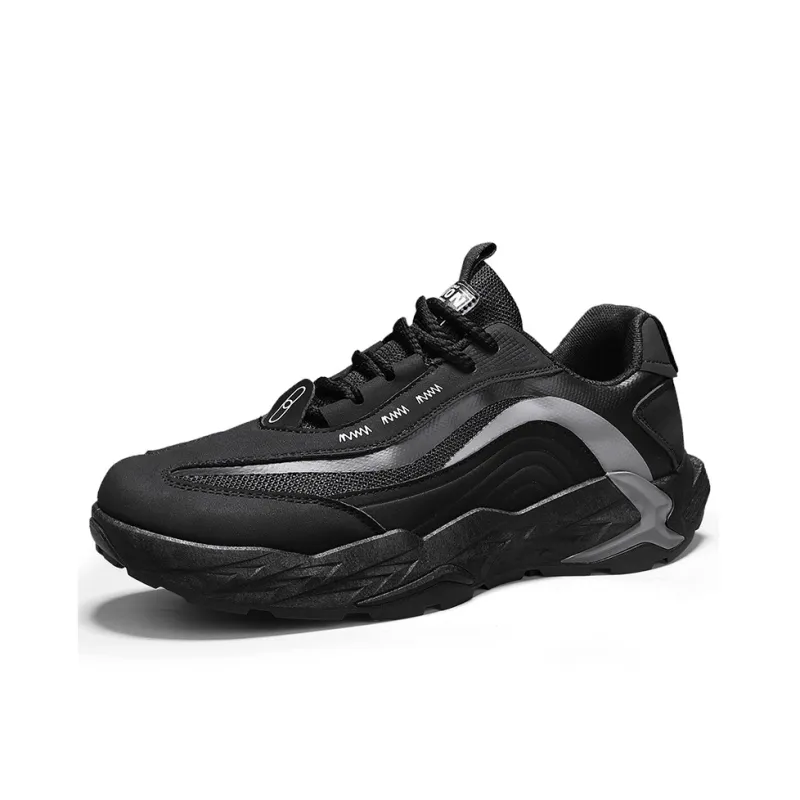 Team Bees Anti-Slip Wear-Resistant Low-Top Chunky Sneakers Men's-1