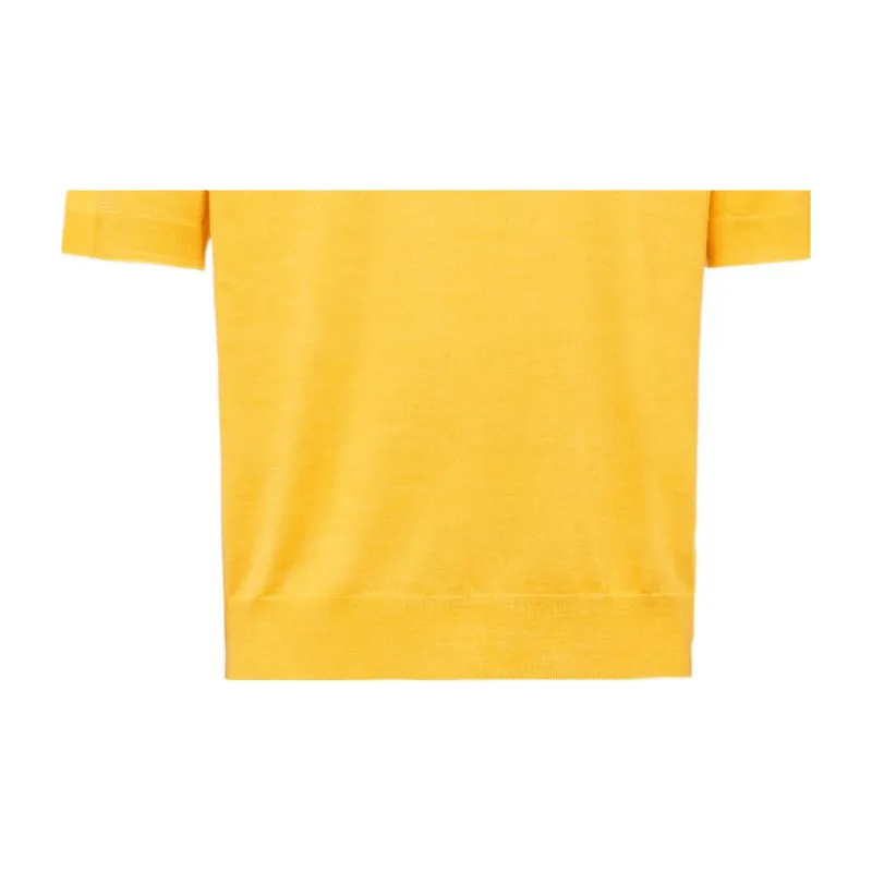 PRADA Polo Shirts Men Yellow-3