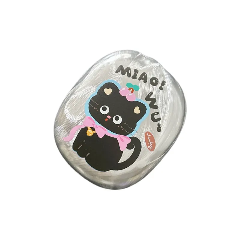 Baohuguang Compatible With AirPods Max TPU Adorable Cartoon High Value Music Kitten Headphone Set-1