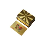 Laser Engraved Gold Poker Card