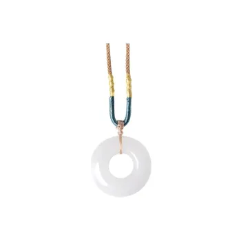 Tokai Family Golden Silk Jade Necklaces Unisex