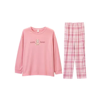 DAERLI Pajama Set Women's Peach Pink
