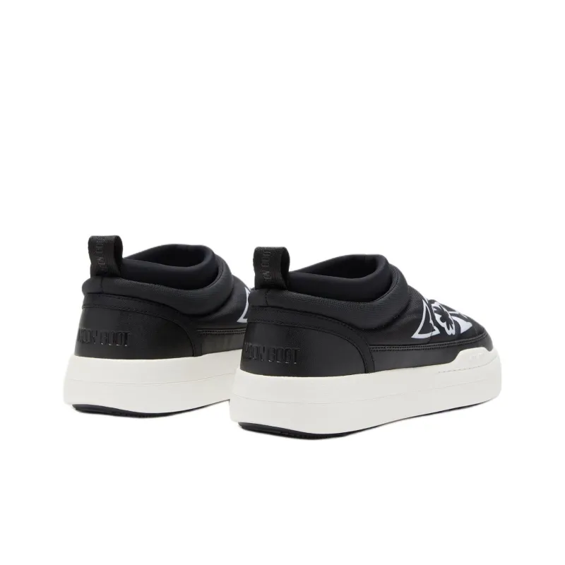 Moon Boot Low Top Casual Shoes Unisex Black-2