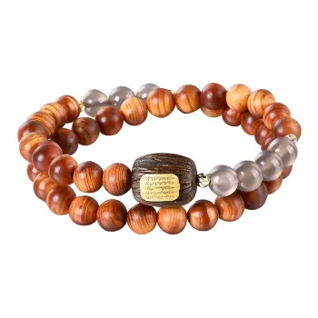 Cuiya Golden Building Thuja Bracelets Unisex