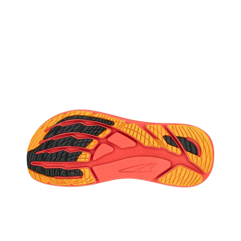 Altra Anti Slip And Wear Resistant Breathable Low Top Running Shoes Men's Black Orange-5