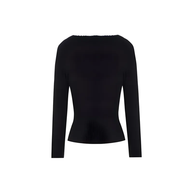 Vivienne Westwood Orb Embroidered Scoop Neck Knitted Jumper-1