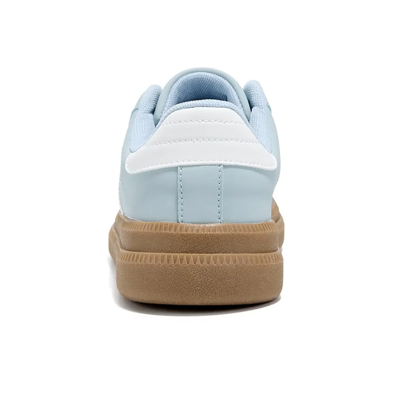 La Chapelle Anti-Slip Wear-Resistant Low-Top Skateboard Shoes Women's Blue-5