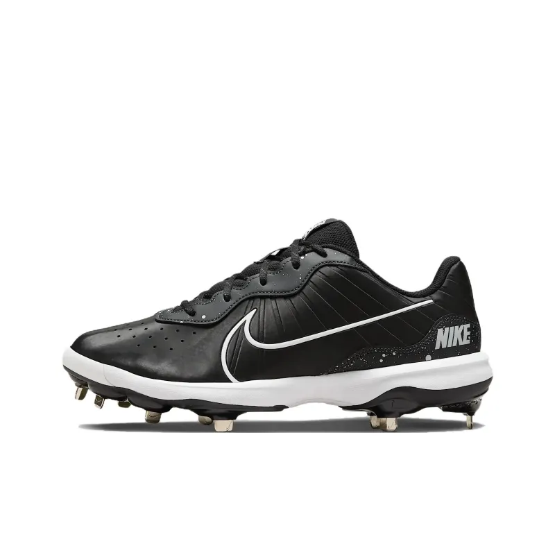 Nike Alpha Huarache Varsity 4 Low Black Dark Smoke Grey White-0
