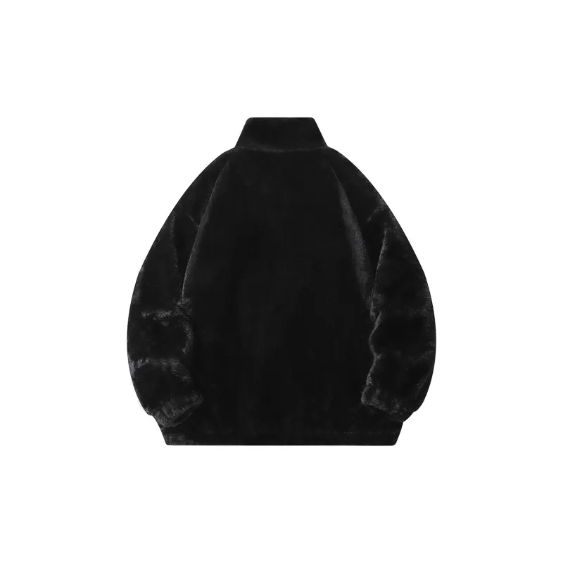 JINBEILE Velvet feel Coat Unisex-1