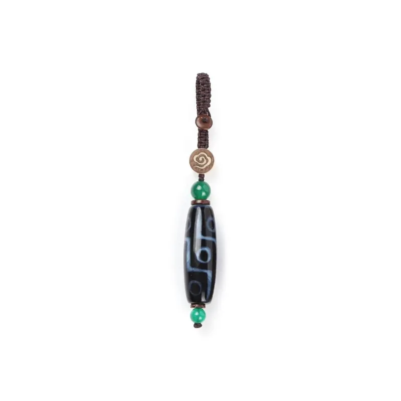 Moon Jewelry Agate Keychains Unisex-8
