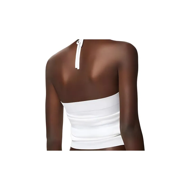 LOEWE Strapless Tops Women's White-5