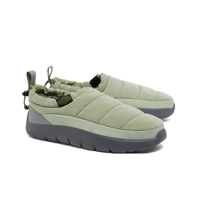 LACOSTE Serve Slip Resistant Low Top Casual Shoes Men's Green-1