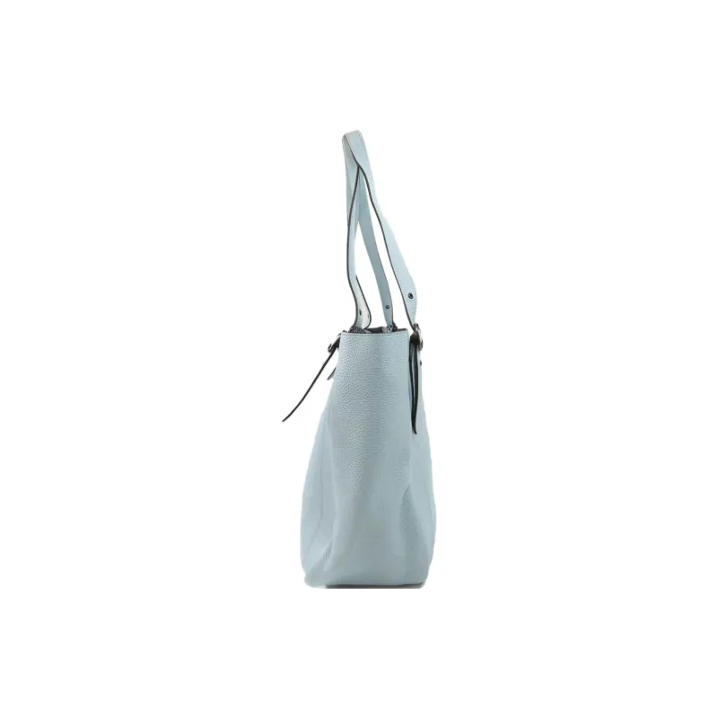 COACH Alana Canvas With Pebbled Leather Tote Bag Shopping Bag Handbag Shoulder Bag Women's Mint Green-2