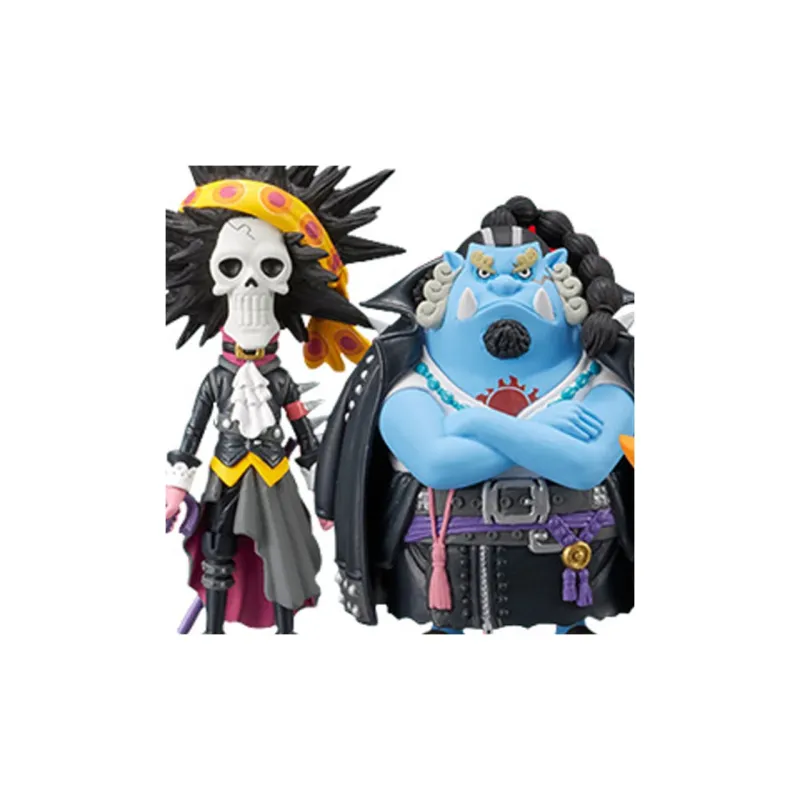 BANPRESTO Brook Nami Jinbe Roronoa Zoro One Piece Characters Glasses Factory Wcf One Piece Film Red 2 Bonus Gifts-1