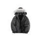 Gray[Fur Collar Detachable]