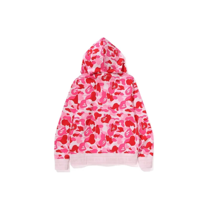 A BATHING APE ® Abc Camo Logo Zip up Hoodie-5