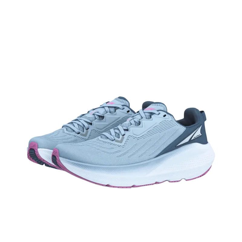 Altra Anti Slip Wear Resistant Low Top Running Shoes Women's Light Blue White-2