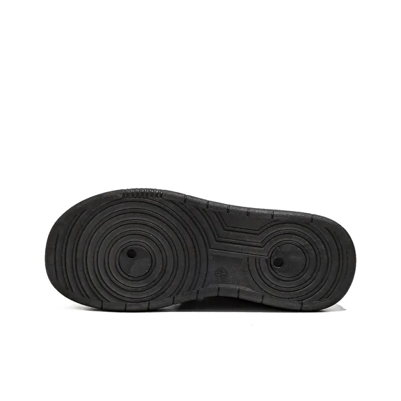 HUANQIU Anti Slip And Wear Resistant Lightweight Low Top Skateboard Shoes Women's Black Red-4