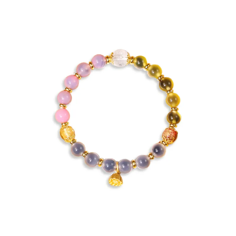 D.K.X Colored Glaze Bracelets Unisex-4
