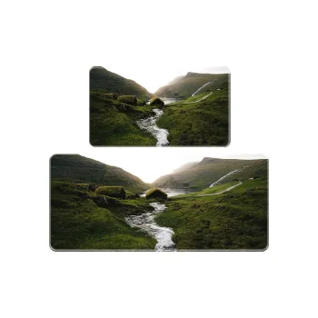 GULAN Multiple Images Available Extra Large Esports Slim Fit G10 Precision Lock Edge Natural Rubber Sole Mouse Pads