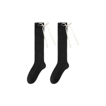 Cheemy Free Knee High Socks Women's 2 Pack Black