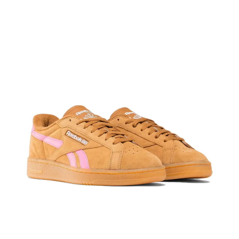 Reebok Women's Club C Grounds Uk 'Wild Brown True Pink Gum'-2