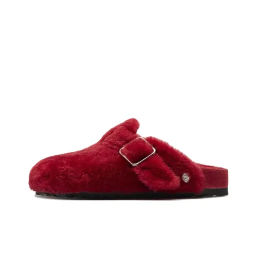 Birkenstock Boston 1774 Shearling Slippers Women's