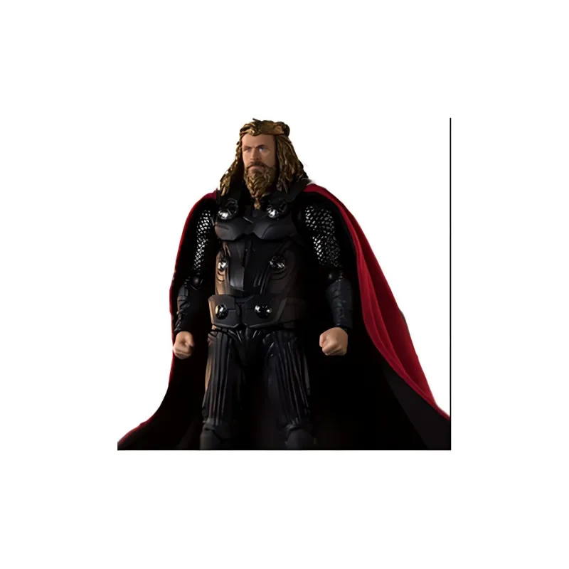 BANDAI Thor Marvel SHF Chubby Thor The Avengers 4 Soul Limited Scale Figures-2
