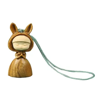 Magic Circle Green Sandalwood Pendants Unisex