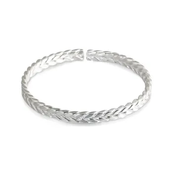 Gold Of China S999 Fine Silver Bangles Unisex