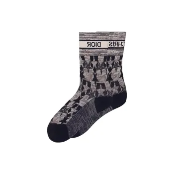 DIOR Mid Calf Socks Women's 1 Pack Multicolor
