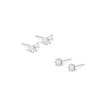 BLANK IN BLANK Sterling Silver Stud Earrings Women's