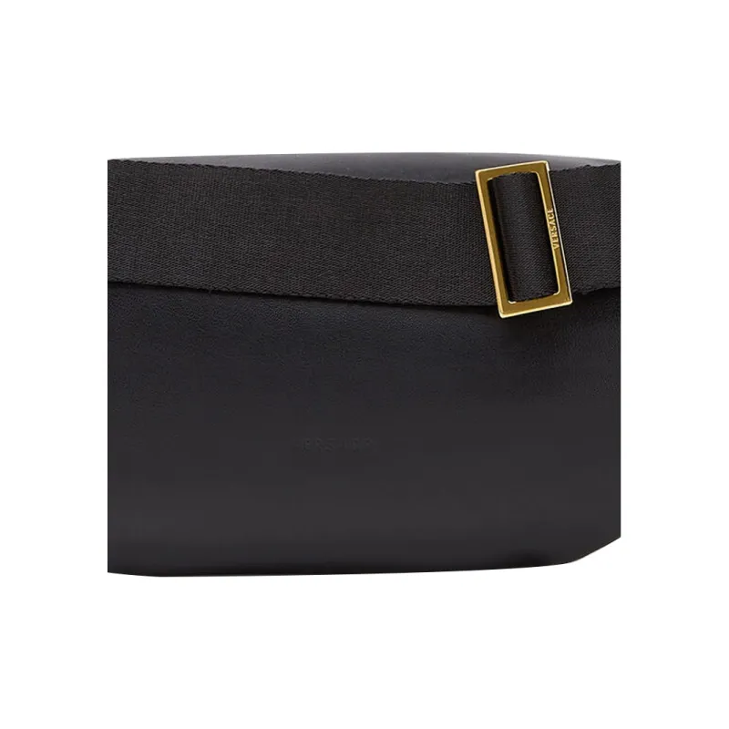 VERSACE VERSACE Leather Fanny Pack Men's Black-4